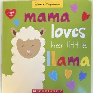 Mama Loves Her Little Llama Board Book by Sandra Magsamen